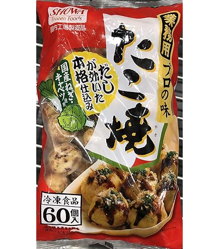 Amazon | 八ちゃん堂 大玉たこ焼き 1．2kg（40個入） | 東商