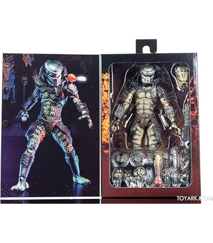 Amazon | NECA Predator Series 15 Masked Scar Action Figure, 7