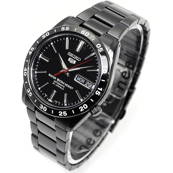 Amazon.com: SEIKO 5 Compass Automatic Black Dial Men's Watch