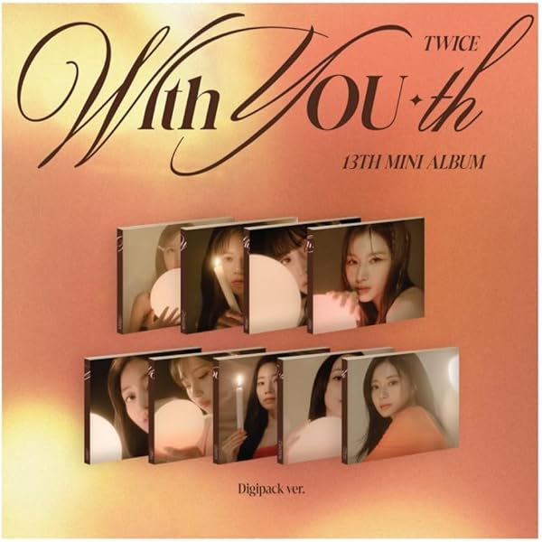 TWICE - With YOU-th [Digipack Ver.] 13th Mini Album+Pre-Order