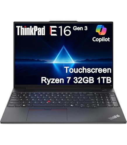 Amazon.com: Lenovo ThinkPad E16 Gen 2 Business Laptop Computer