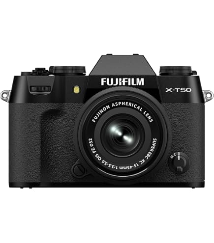 Amazon.com : Fujifilm X-T50 Mirrorless Digital Camera XC15-45mmF3