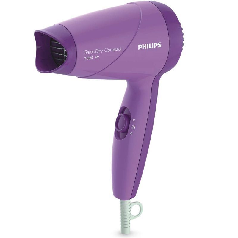Buy Philips 1000W Compact Hair Dryer - Purple Online