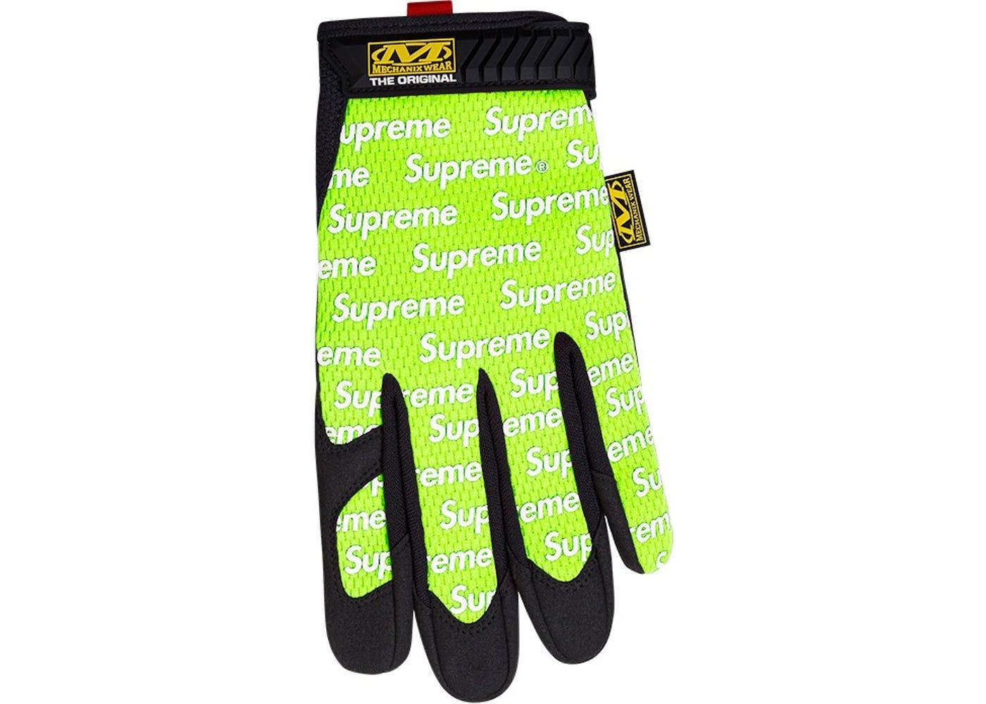 Supreme Mechanix Wear Gloves Green - StockX News