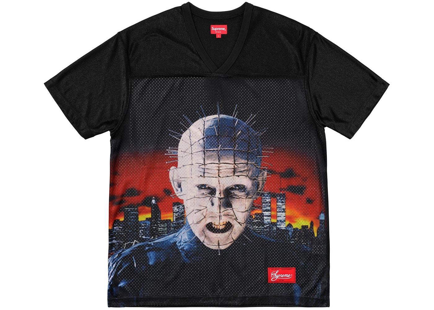 Supreme Hellraiser Football Jersey Black Spring/Summer 2018