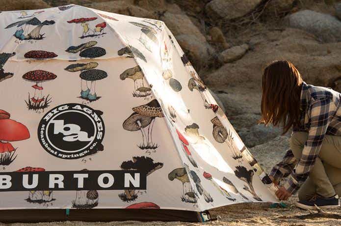 横ノリ系！？バートンのキャンプ用品！ヘリノックスやBAともコラボ