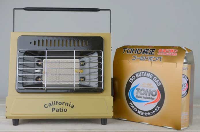 足元をおしゃれに！ガスヒーター「カリフォルニアパティオ」の実力は