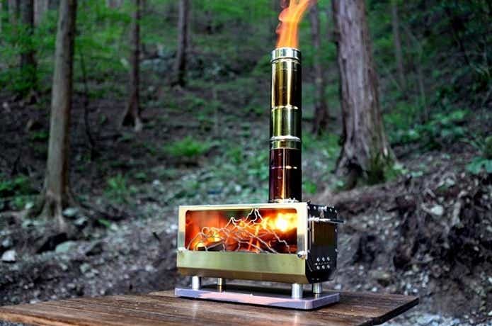 卓上でも使える！VICTORY CAMPより3WAY薪ストーブ「TAIGA」新発売