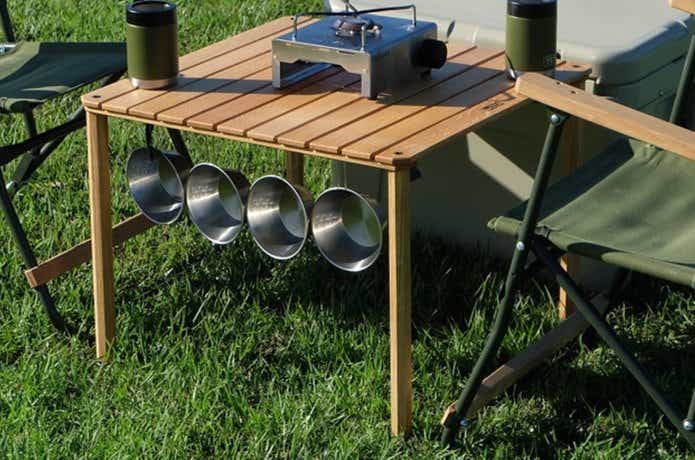 高級オーク材を使ったハイスペック「ロールトップテーブル」が、今なら