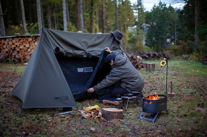 グリップスワニーから焚き火台が登場！GSテントの限定色も【写風人の