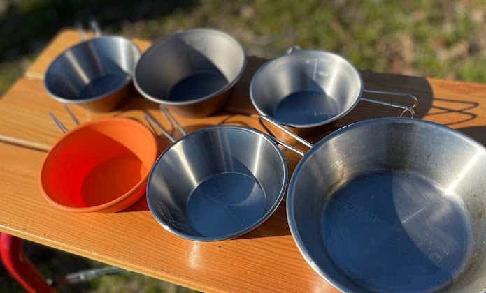 ユニフレームのシェラカップ使用レビュー！サイズ・素材ごとの違いは