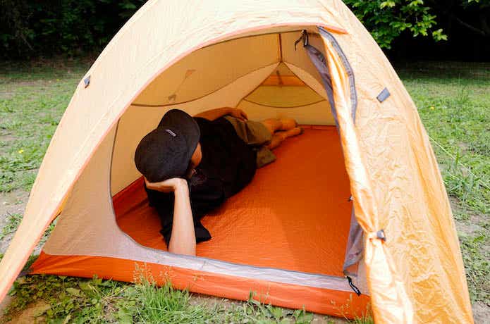 設営レビュー】ネイチャーハイク「クラウドアップ2」を実際に使った