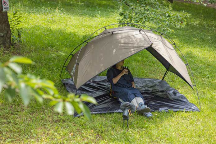 真夏はこれ一択かも。DOD新作「サカナシェード2」を使ったら