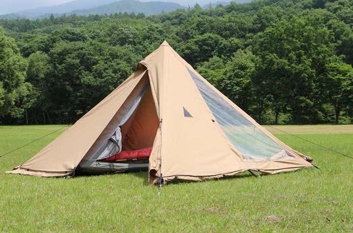 伝説のテント進化】テンマク「パンダ」に、懸念点だった“閉塞感を