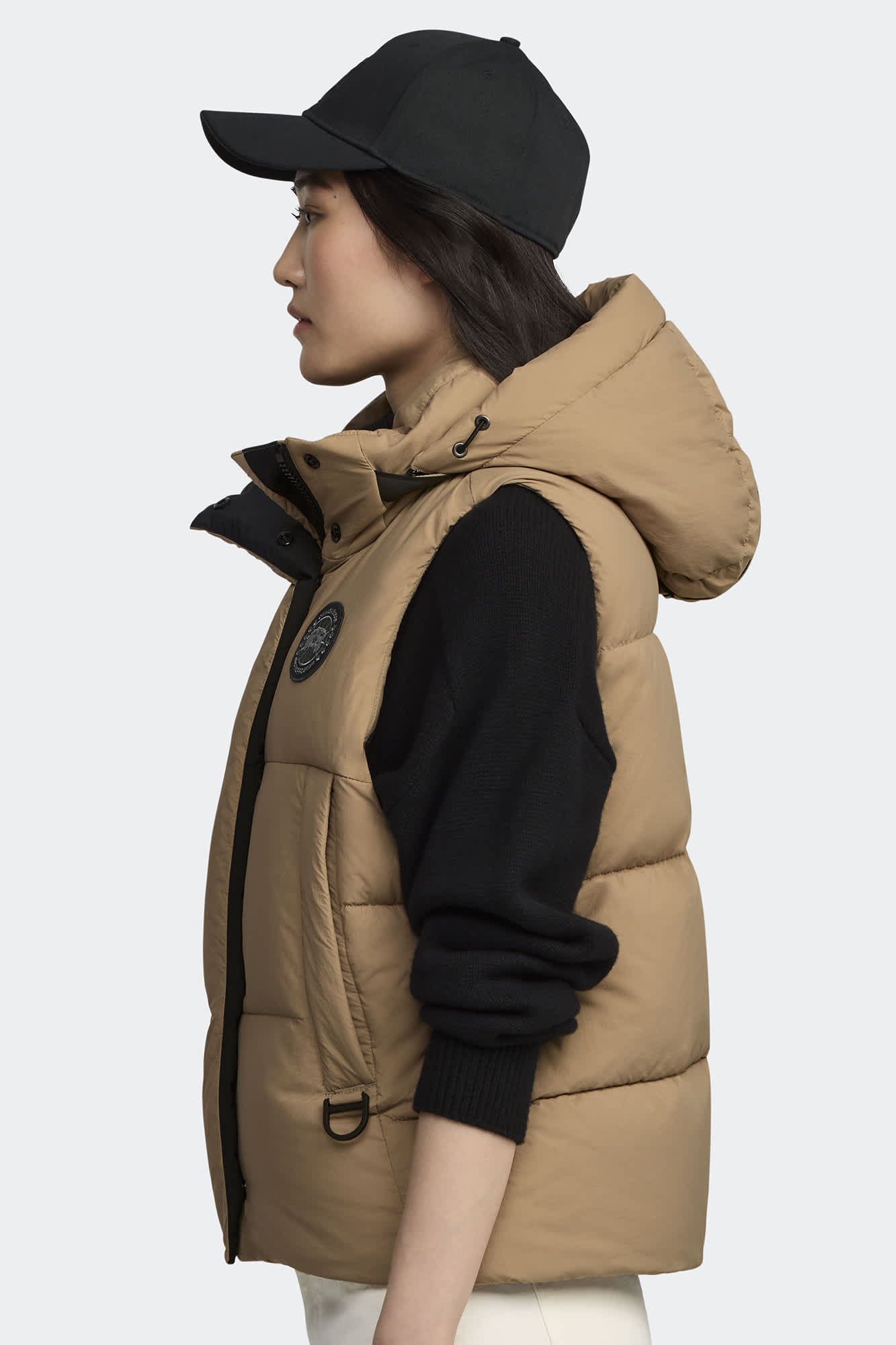 Junction Puffer Vest Black Label | Canada Goose US
