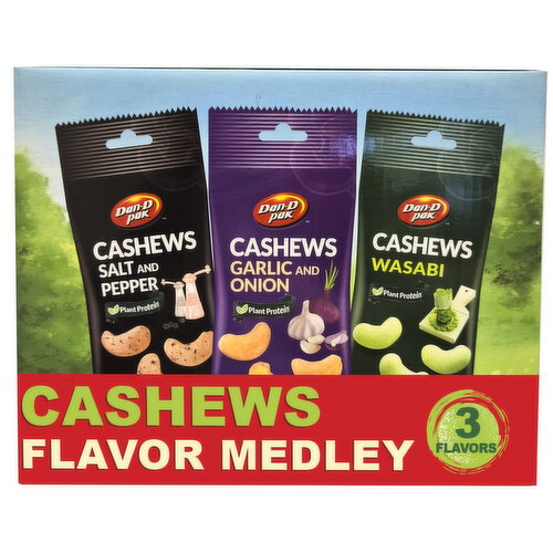 Dan D pak - Cashews Flavor Medley - PriceSmart Foods