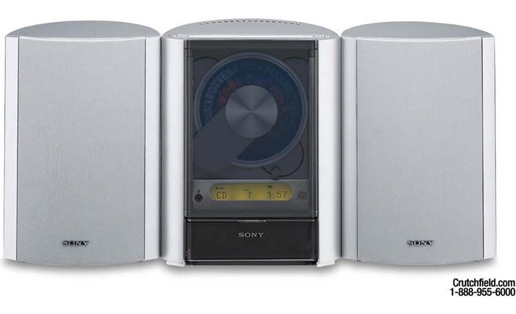 Sony CMT-EX5 Micro shelf system at Crutchfield