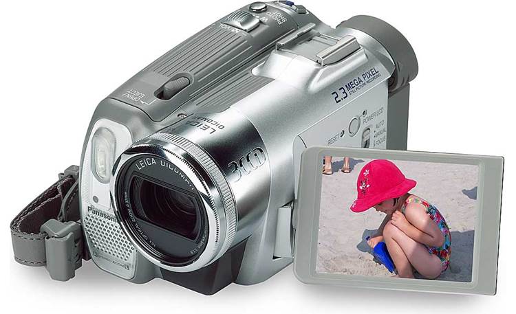 Panasonic PV-GS150 Mini DV digital camcorder at Crutchfield