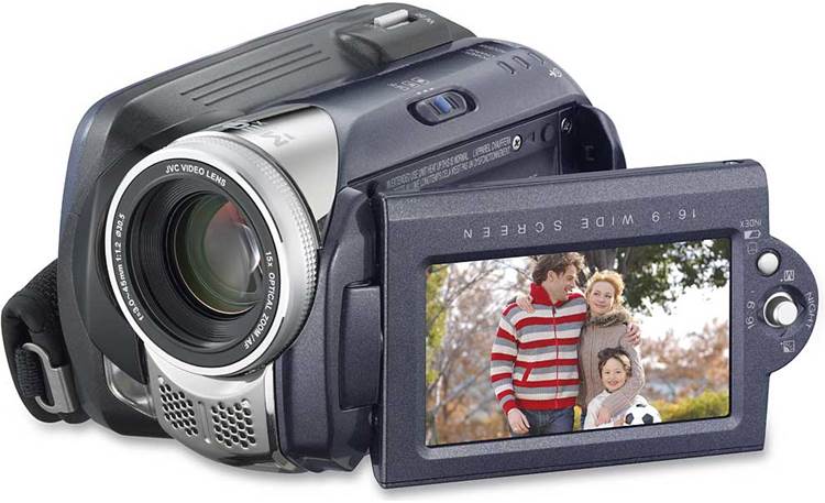 JVC GZ-MG57 Hard disk drive camcorder at Crutchfield