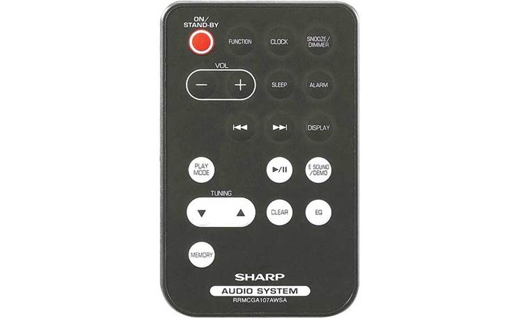 Sharp DK-A1 i-Elegance (Black) AM/FM table radio with built-in