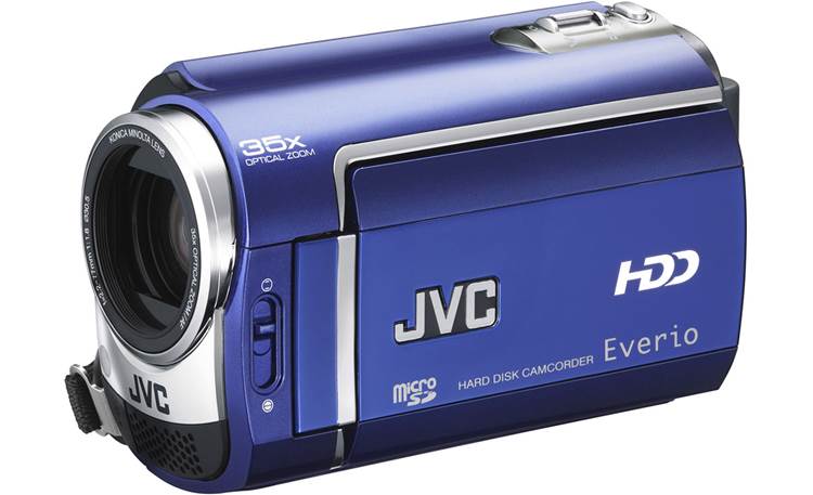 JVC GZ-MG330 (Sapphire Blue) 30GB hard drive/microSD™ card