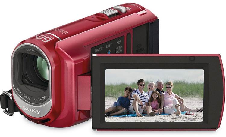 Sony DCR-SX40 Handycam® (Red) 4GB flash memory/Memory Stick
