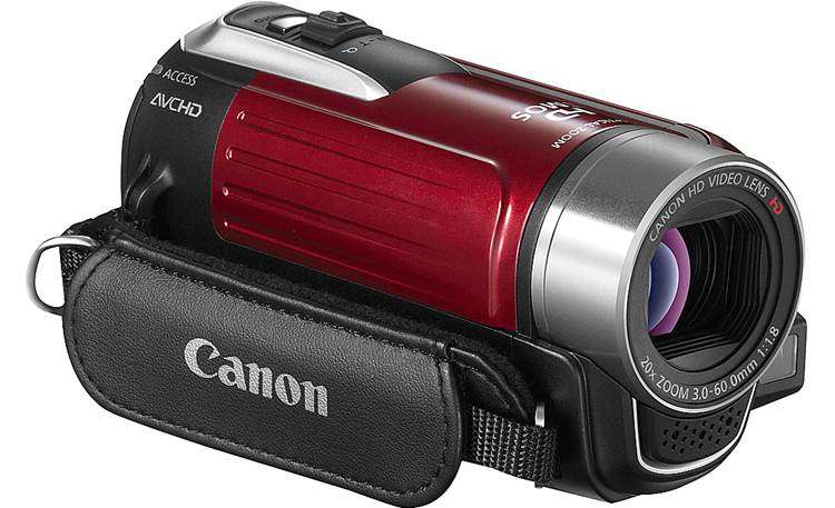 Canon VIXIA HF R10 (Red) HD camcorder with 8GB flash memory (Red