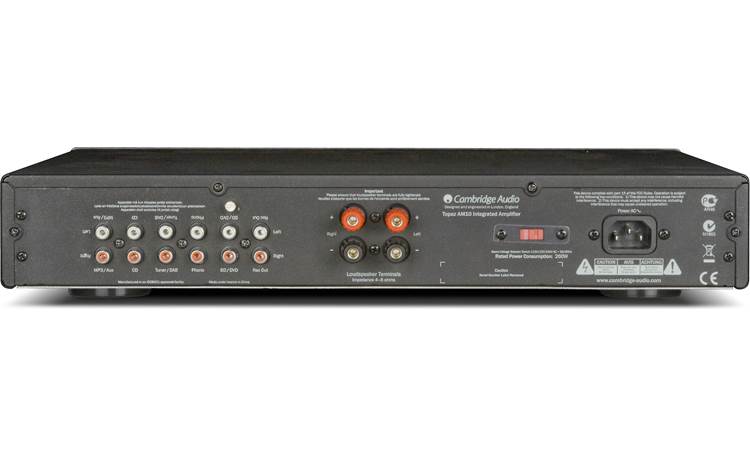 Cambridge Audio Topaz AM10 Stereo integrated amplifier at Crutchfield