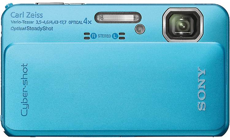 Sony Cyber-shot® DSC-TX10 (Blue) Waterproof 16.2-megapixel digital