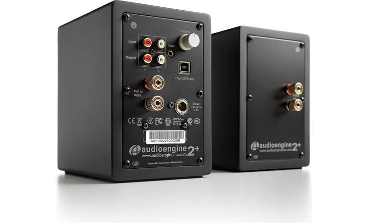 Audioengine A2+ (Satin Black) Powered desktop stereo speaker