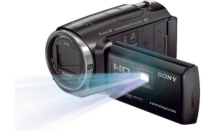 Sony Handycam® HDR-PJ670 High-definition camcorder with Wi-Fi