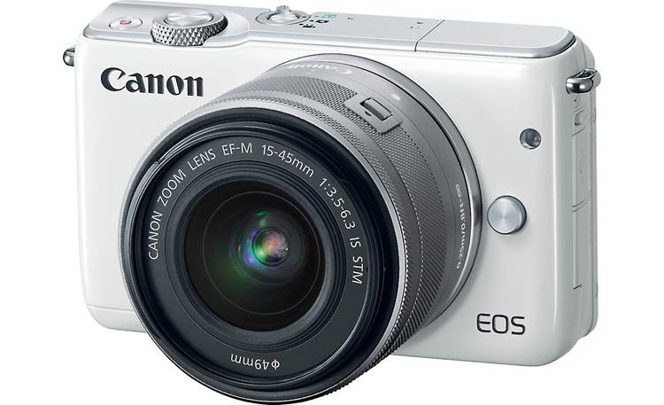 Canon EOS M10 Kit (White) 18-megapixel mirrorless camera with 15