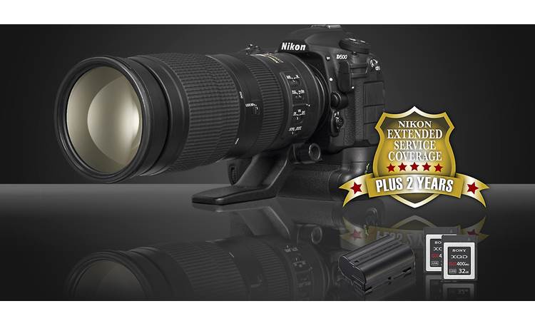 Nikon D500 Sports & Wildlife Kit 20.9-megapixel DSLR camera with