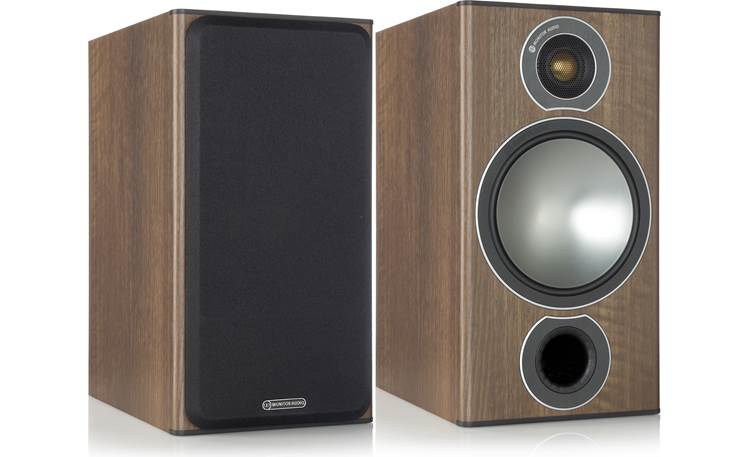 Monitor Audio Bronze 2 (Walnut Vinyl) Bookshelf speakers (Walnut