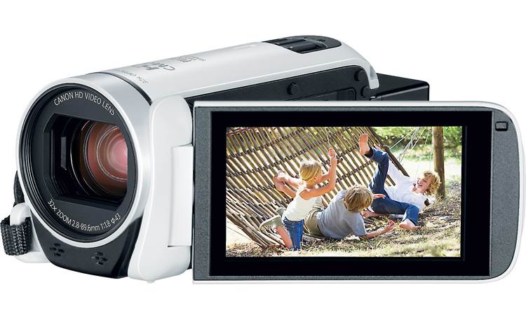 Canon VIXIA HF R800 (White) HD camcorder with 32X optical zoom