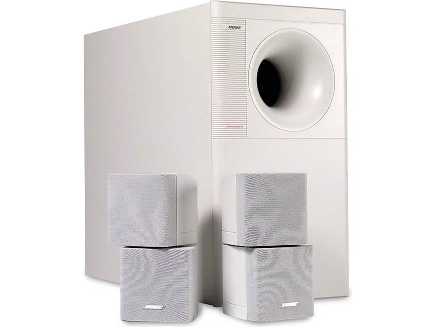 Bose® Acoustimass® 5 Series III speaker system (White) (White) at