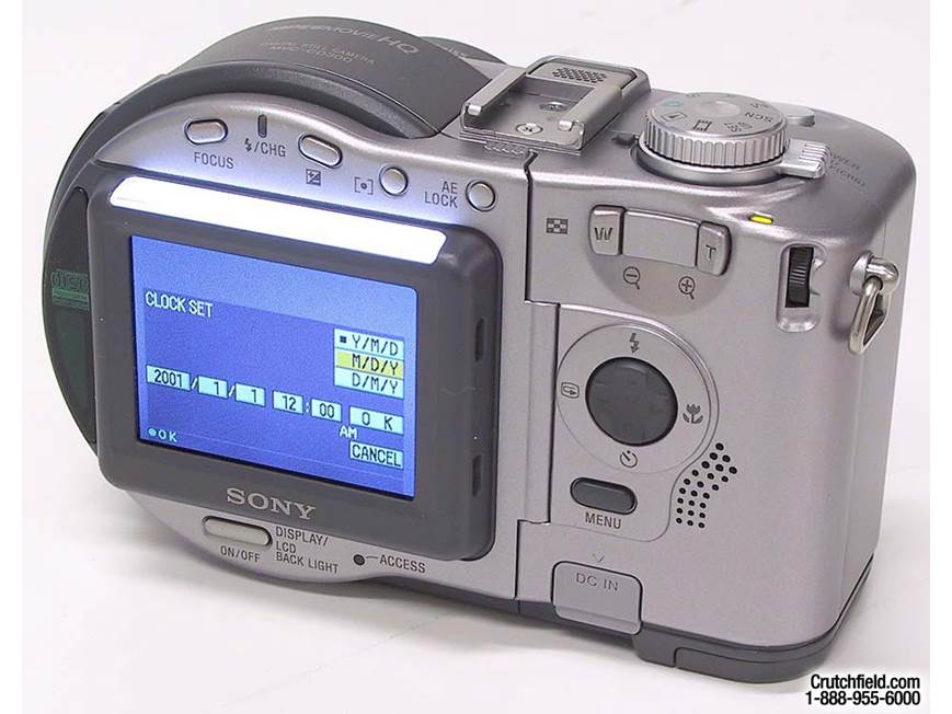 Sony MVC-CD300 CD Mavica® digital camera at Crutchfield