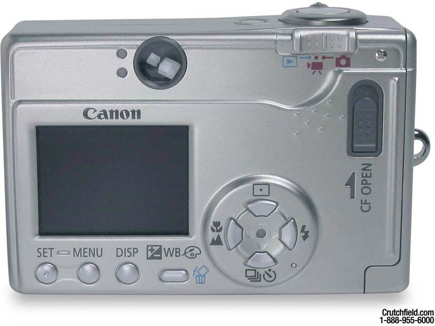 Canon PowerShot S200 ELPH Digital camera with CompactFlash™ card