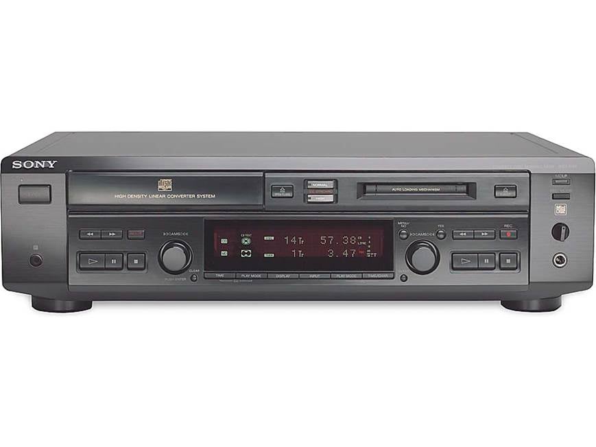 Sony MXD-D40 CD player/MD recorder at Crutchfield