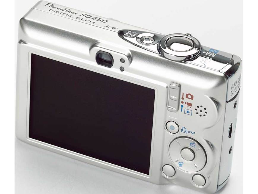 Canon PowerShot SD450 5-megapixel digital camera at Crutchfield