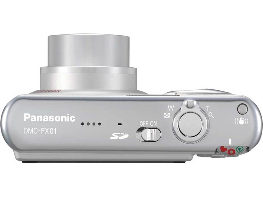 Panasonic Lumix® DMC-FX01 (Silver) 6-megapixel digital camera
