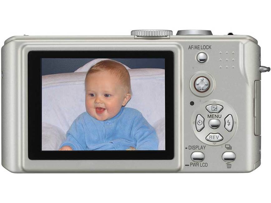 Panasonic Lumix® DMC-LX1 (Silver) 8.4-megapixel digital camera
