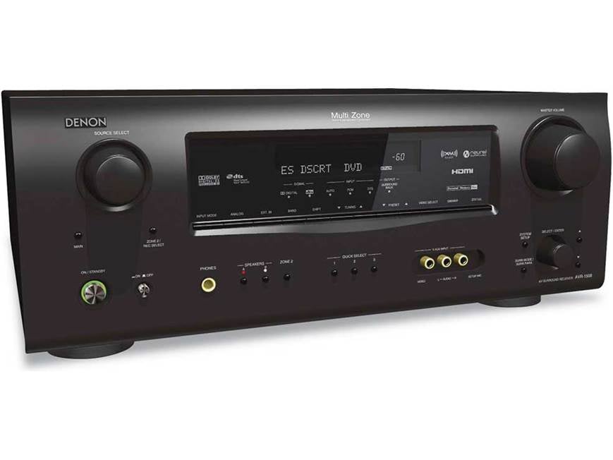 Denon AVR-1508 Home theater receiver with HDMI switching at