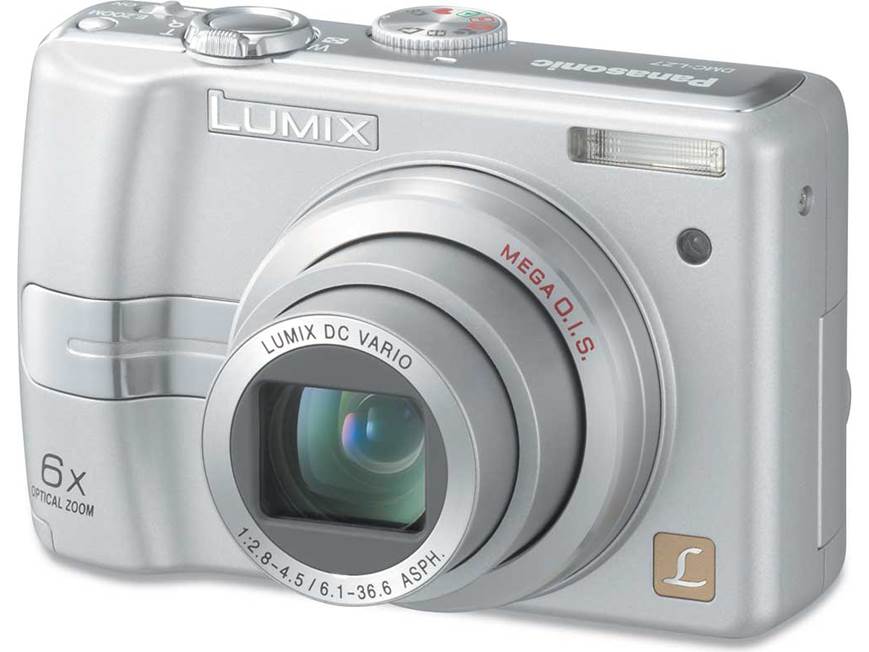 Panasonic Lumix DMC-LZ7 (Silver) 7.2-megapixel digital camera