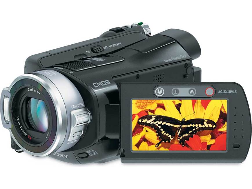 Sony HDR-SR7 60-gigabyte high-definition hard drive camcorder at