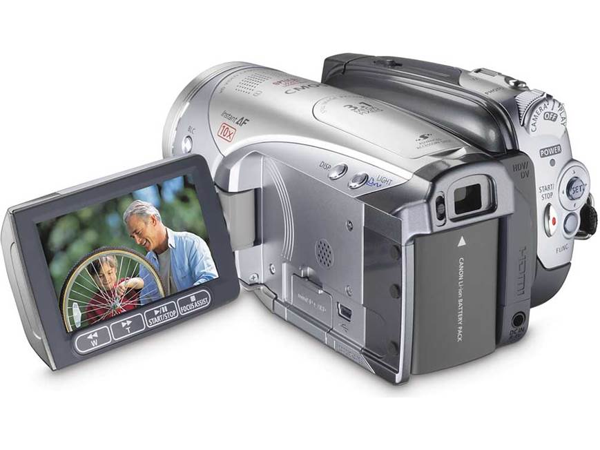 Canon HV20 High-definition Mini DV digital camcorder at Crutchfield