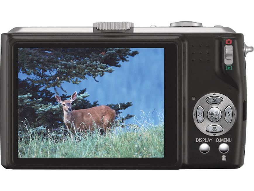 Panasonic Lumix DMC-TZ5 (Black) 9-megapixel digital camera with