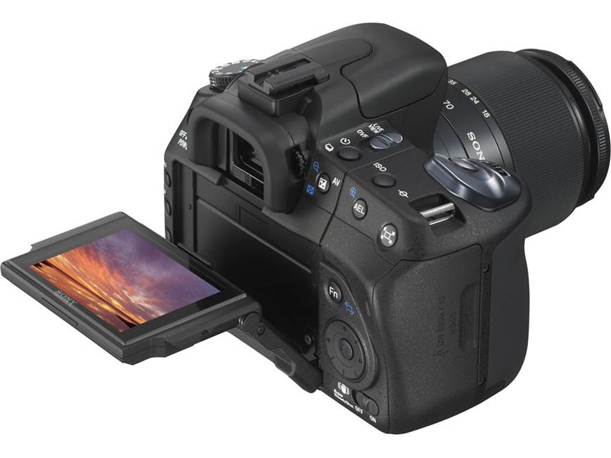 Sony DSLR-A300 Kit 10.2-megapixel digital SLR camera with 18-70mm