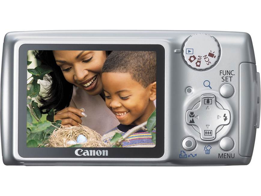 Canon PowerShot A470 (Red) 7.1-megapixel digital camera with 3.4X