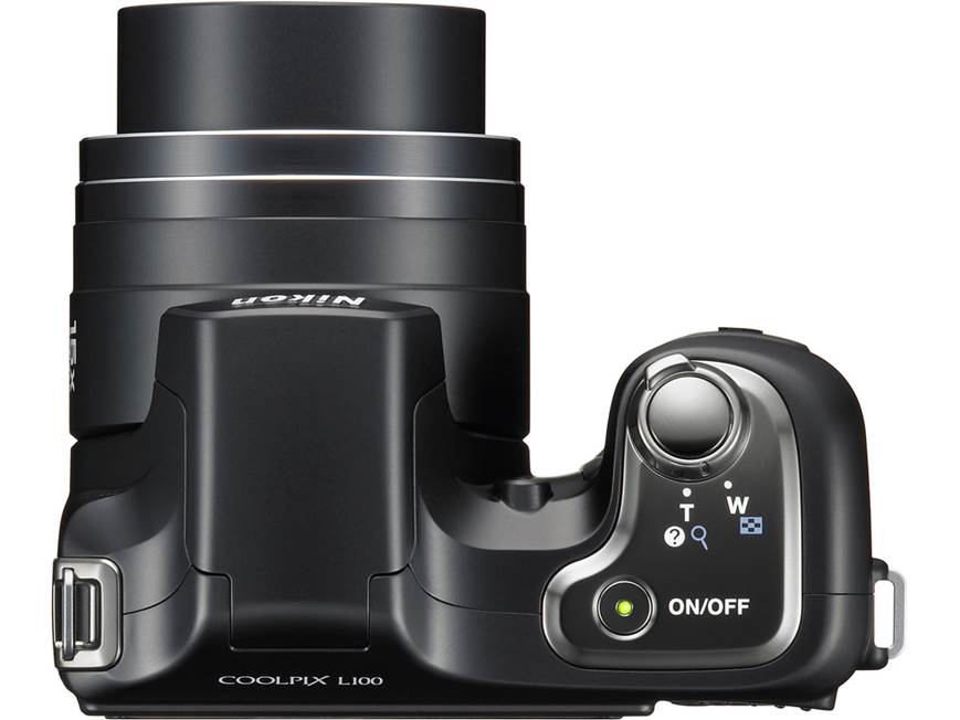 Nikon Coolpix L100 10-megapixel digital camera with 15X optical